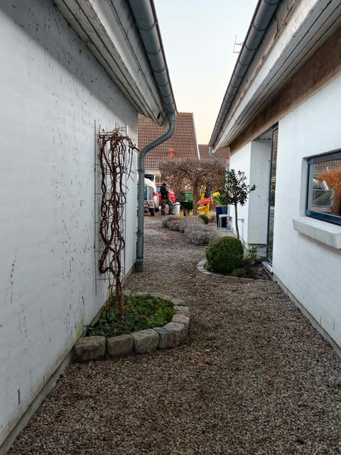 Trädgårdsdesign efter
